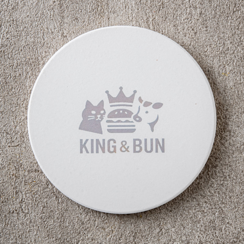 KING & BUNオリジナルコースター
